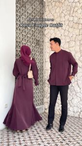 HAYNA Luminous Dress (All Colors) - Gamis Muslim Couple Wanita Busui Friendly