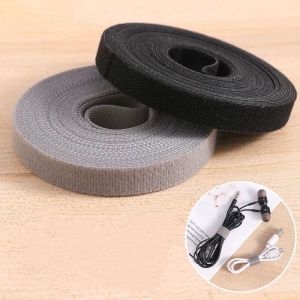 1/5m Cable Organizer Cable Management Wire Winder Tape Earphone Mouse Cord Management Ties Protector for iPhone Xiaomi Samsung