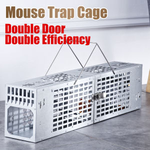 Multi-Catch Large Double-Door Mice Mouse trap Reusable High Sensitive Catch-Pest Control