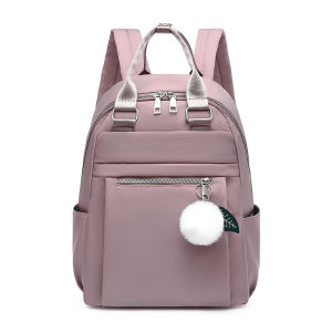 GStar Simple Fashion Backpack Women Multi-purpose Backpacks Nylon Waterproof Bag Female Daypack Lightweight Student School Bags Beg Galas Sandang Wanita