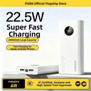 PISEN | Fast Charging 3C Certified Portable Power Bank 20000mAh