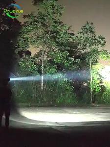 Đèn Pha LED Sạc Lại Được Công Suất Cao Siêu Sáng Tầm Xa Tích Hợp Cảm Biến Hồng Ngoại Dùng Cho Câu Cá Và Các Hoạt Động Ngoài Trời