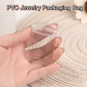 20PCS Transparent Zip Lock Jewellery Bag Anti Oxidation Waterproof PVC Storage Bracelet Ring Earring Beg Simpanan 防氧化首饰盒