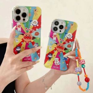 💗เทรนด์อินเทอร์เน็ตคนดัง + ในสต็อก + เคสโทรศัพท์อนิเมะตลกสำหรับ iPhone 11 12 13 14 15 Pro Max Plus เคสลายการ์ตูนน่ารัก