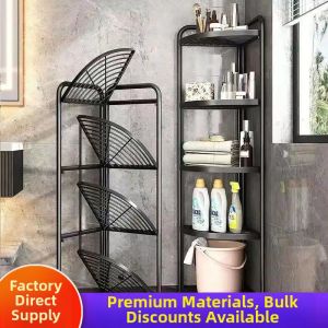 Foldable Multi-tier Corner Storage Rack