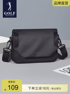 GOLF2025 Mens Versatile Single Shoulder Bag Fashionable Large Capacity Messenger Outdoor Crossbody Bag Casual Leisure