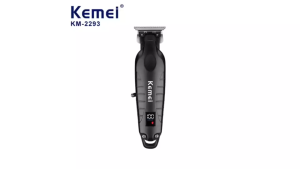 Kemei KM-1071 Cordless Hair Clipper 1200mAh Rechargeable KM-PG2299 Hair Trimmer with LCD Display Mens Home Hair Clipper