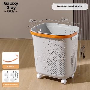 AMU·PIGGY | High Capacity Aesthetic Luxury Clothes Hamper with Lid