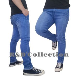 Celana Jeans Panjang Skinny Cowok Premium Denim Panjang Slimfit Pria Distro Melar