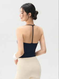 YUANQINVHAI | Sport Back Beauty Bra Padded Running Yoga Tank
