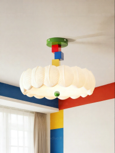 FANCY LAMP CLUB | Creative Memphis Style Full Spectrum Eye-Protective Ceiling Light