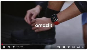 Amazfit BIP 6 จอAMOLED 46mm Blutooth Call แจ้งเตือน GPS ประกันศูนย์ไทย