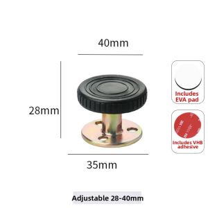 TEKANAI | Adjustable Screw-in Bed Support Rod Anti-Collision Bed Head Fixer