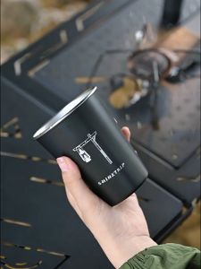 CampBoost SHINETRIP 4psc Set Lightweight Cup Coffee Cup Cawan Camping Mug Dinnerware Outdoor Water Tea Cup Outdoor