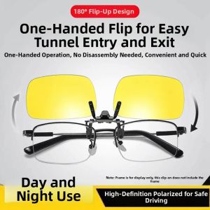 JIFANPAUL | Night Vision Anti-Glare Polarized Glasses Clip-on 1 Piece