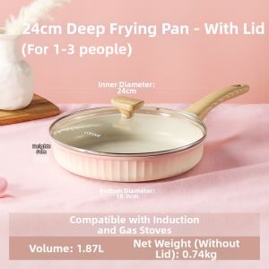 CAROTE | Non-stick Home Pan for Steak and Pancake Frying