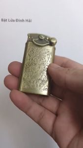 Chief CF 021 – Khắc Đầu Hổ Uy Lực Bật Lửa Khè Đồng Nguyên Chất  Búng Tay Đánh Lửa Cực Nhạy!