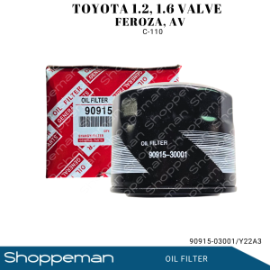TOYOTA 1.2 1.6 VALVE FEROZA AV OIL FILTER C-110 90915-03001 / Y22A3