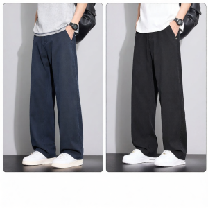 Mark Fairwhale | Tencel Straight Wide Fit Summer Men Pants Easy Care