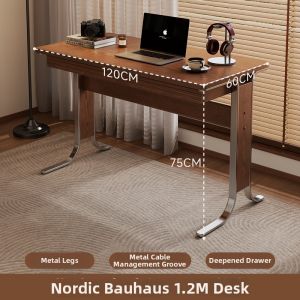 Vintage Retro Bauhaus Style Desk