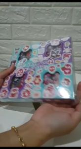 (ISI 100PCS) STICKER LUCU / STIKER BOX ANTI AIR PET MATERIAL 2D SANRIO LOTSO