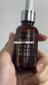 LAUSHINE Body Peeling with 9% Aha Mandelic Acid - 20 ml | Exfoliasi kulit tubuh Efektif Mengatasi Kulit Kusam Tekstur Kulit Tidak Merata - Melembapkan - Mencerahkan - Merawat Kuit Tubuh Menyeluruh | BPOM ORIGINAL LAUSHINE
