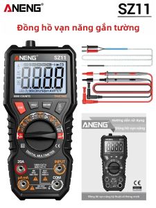 ANENG | Máy Đo Vạn Năng Kỹ Thuật Số ANENG SZ11 6000 Số Đo Đo Điện Áp AC/DC Đồng Hồ Đo Điện Áp Máy Dò Điốt Tụ Điện Dụng Cụ Điện Với Chức Năng Tự Động Điều Chỉnh Phạm Vi