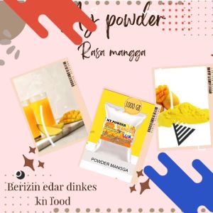 BUBUK MINUMAN RASA MANGGA - POWDER SPECIAL 1 KG