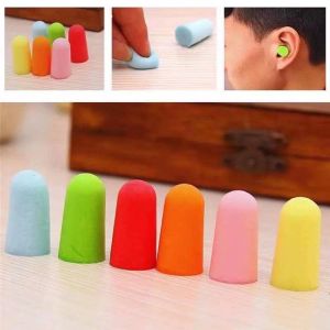 C.three. Soft Sponge Ear Plugs Sound Insulation Anti-noise Earplugs with Storage Box