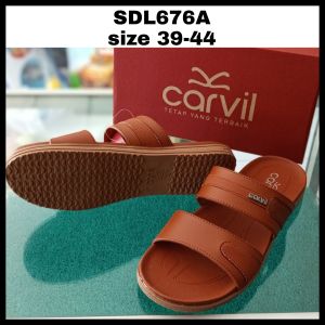 Carvil Welton Sandal Slip Pria Kasual / Sandal Carvil Slop sdl676