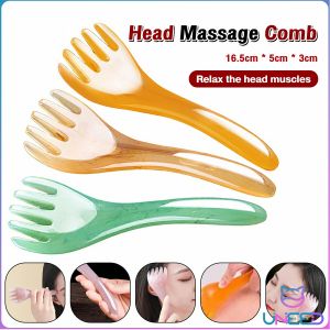 Need. Resin Head massage comb massager stick Five claws comb Head
