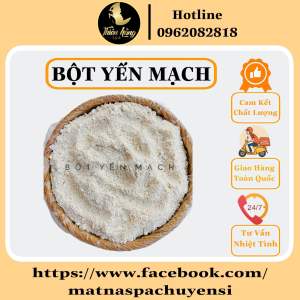 [1kg] Bột Yến Mạch Nguyên Chất Xay Mịn - Dưỡng Trắng Mịn  Tẩy TbcTắm Dưỡng Body