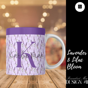 Personalized Mug-Lavender & Lilac Bloom Limited Edition