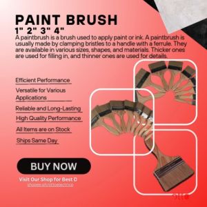 Paint Brush 1" 2" 3" 4" High Quality