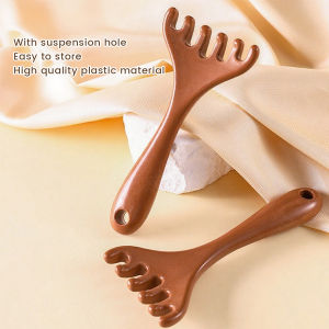 C.B.【Ready in Stock】 6-Claws Head Massager Meridian Dredging Head Scalp Massager Scraper Massage Comb