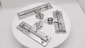 กลอนสแตนเลส 3ขนาด4"6"8" ใช้ได้ทั้งซ้าย-ขวา เตนเลสแท้ กลอนประตู กลอนล็อคประตู