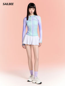 South Korea New Swimwear Female Split Conservative Sun Protection Long Sleeve Trousers Slim Looking Snorkeling Suit Dive Skin Surfing Suit