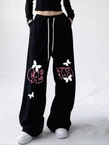 American Style Hip Hop Hip Hop Trendy Loose Track Pants Print Hip Hop Pants Jazz Jazz High Street Pants Female Autumn