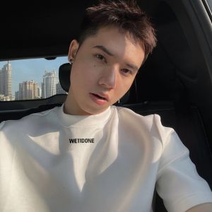 We11done 2024 Summer New Arrival Special-Interest Fashion Brand American Pure Cotton Loose Mens and Womens Same Couple Short Sleeve T-shirt