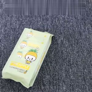 BabyShop-C949 Tissue Basah Mini Karakter Travel 8in1 / Tisue Basah Bayi Bebas Alkohol 1Pack Isi 8PCS