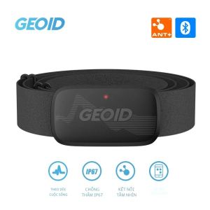 Geoid Hs500 Máy đo nhịp tim Bluetooth có dây đeo ngực Đèn LED Thiết bị tập thể dục Kiến Cảm biến Bluetooth Đèn Led Hỗ Trợ Tập Luyện - Lazada