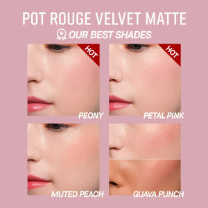 【NEW】Bobbi Brown Pot Rouge Velvet Matte | 2-in-1 For Cheeks and Lips Soft-Matte Finish Make Up