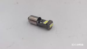 KEVANLY | 10 Chiếc Bóng Đèn LED Nội Thất Ô Tô BA9S T4W 3030 6LED Trắng Canbus Đèn Đọc Sách & Đèn Báo Bảng Điều Khiển Đèn Biển Số 12V