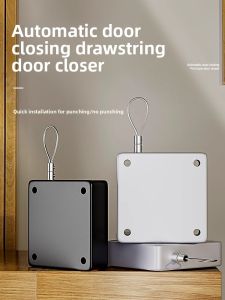 MONLEYTA | Automatic Door Closer German Buffer Sliding Door Closure Silent For Glass Wooden Doors No Drilling Required Home Use