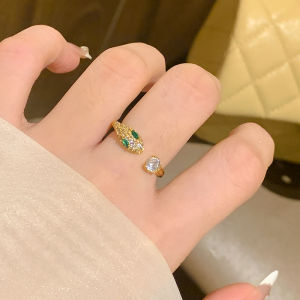 แหวนเงินชุบไททาเนียมแบบปรับได้สำหรับผู้หญิง แหวนทรงสีเงิน แหวนทรงสี่เหลี่ยมเล็ก แหวนทรงกลมเล็ก แหวนทรงเรขาคณิต