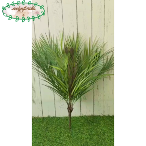 Daun Artificial Daun Hias Palem X12 Latex Dekorasi Pot Planter Cafe Hiasan Rumah Aesthetic