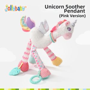 Jollybaby | Baby Car Toy Hanging Plush Stuffed Animal Soothing Mobile Rattle 0-1 Years