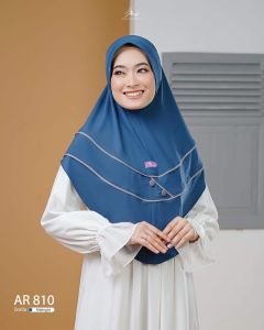 Jilbab hijab kerudung bergo krudung wanita dewasa jersey instan terbaru new terlaris terkini modern kekinian murah viral 2024 Arrafi AR 810 adem mudah di bentuk cantik pet antem bahan stella  cantik bayar di tempat COD gratis ongkir