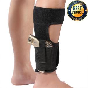 Tactical Universal Adjustable Concealed Black Carry Ankle Leg Pistol Shooting Gun Holster Hunting Accessories