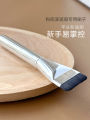 Portable Flat Head Foundation Brush Soft Blade Concealer Mask Refreshing New Hand with Storage Box Cosmetic Makeup Brush. 